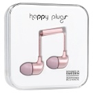 Happy Plugs In-Ear Vaaleanpunainen Kultaa