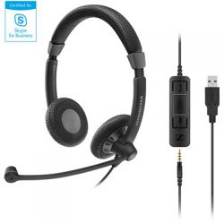 Sennheiser Sc75 Usb Headset Ms Musta