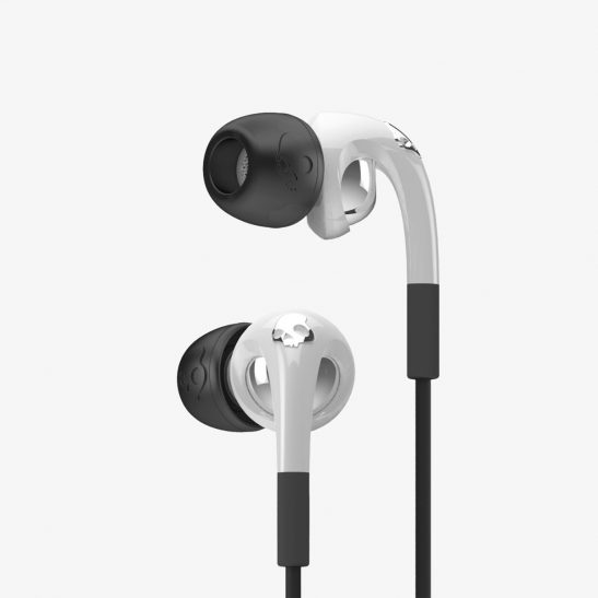 Skullcandy FIX IN EAR White/Chrome w/ Mic3 Nappikuuloke