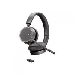 Plantronics Voyager 4210 Uc Stereo Usb-c Harmaa, Musta