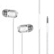 Champion Headset In-Ear Vit Metallic