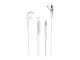 HAMA Advance In-Ear Mic White