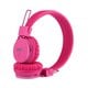 Nia X2 Bluetooth Kuulokkeet - Kuuma Pinkki
