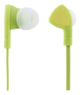 STREETZ kuulokemikrofoni, in-ear, vastauspainike, 3,5mm, limetinvihreä
