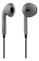 STREETZ kuulokemikrofoni, semi-in-ear, vastauspainike, 3,5mm, harmaa