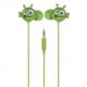 MY DOODLES Kuuloke Alien In-Ear 3,5mm Green